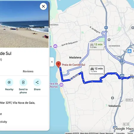 Cosy With Veranda In Gaia - 1e Βίλα Νόβα ντε Γκάια