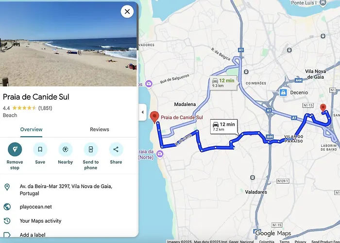 Cosy With Veranda In Gaia - 1e فيلا نوفا دي غايا